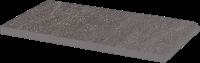 Paradyz Taurus Grys Parapet lépcsőlap 13,5 x 24,5