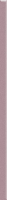 Paradyz Uniwersalna Listwa Lilac dekorcsík 2,3 x 60