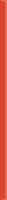Paradyz Uniwersalna Listwa Red dekorcsík 2,3 x 60