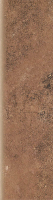 Paradyz Scandiano Rosso lábazati elem 8,1 x 30