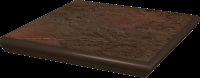 Paradyz Semir Brown Stopnica Narozna lépcsőlap 33 x 33