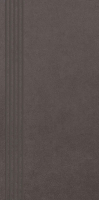 Paradyz Intero Nero Mat lépcsőlap 29,8x59,8 cm